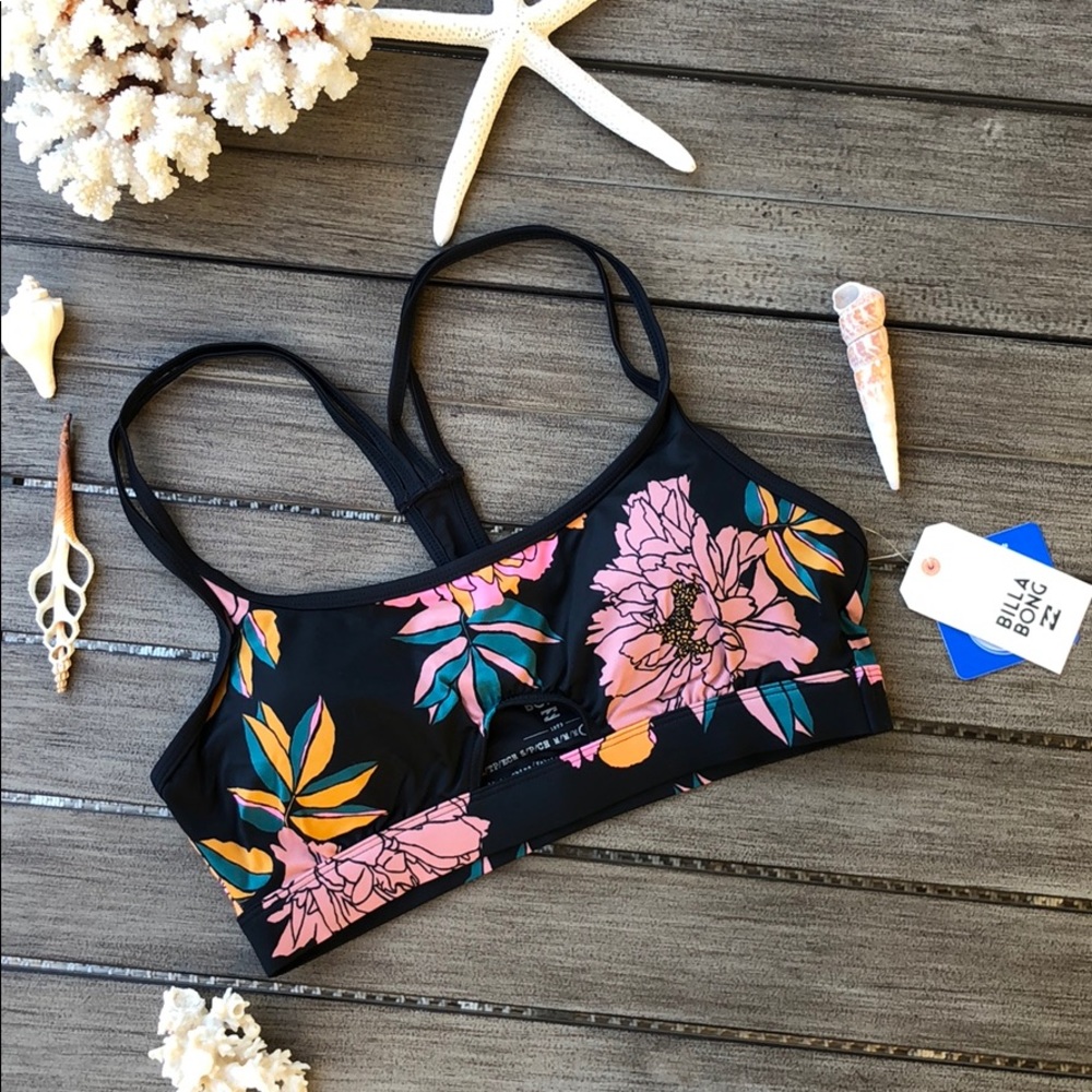 🌴🌼BILLABONG- SCOOP NECK BRA🌼🌴 - Picture 2 of 12